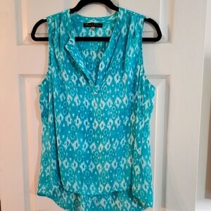Rose & Olive Sky Blue Sleeveless Women's Top